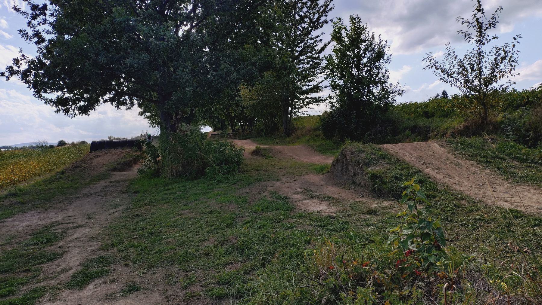 Hopki i muldy na torze Max Moto w Głowience
